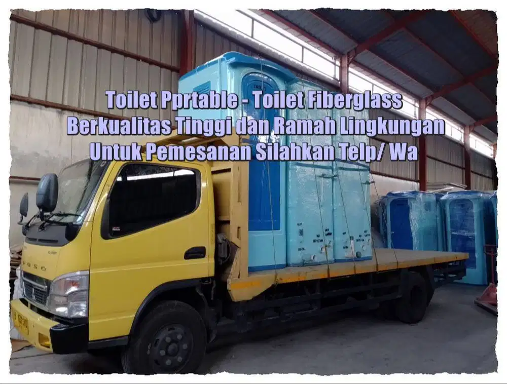 Toilet Fiberglass, Toilet Premium, Toilet Portable, Anti Penuh dan Sia