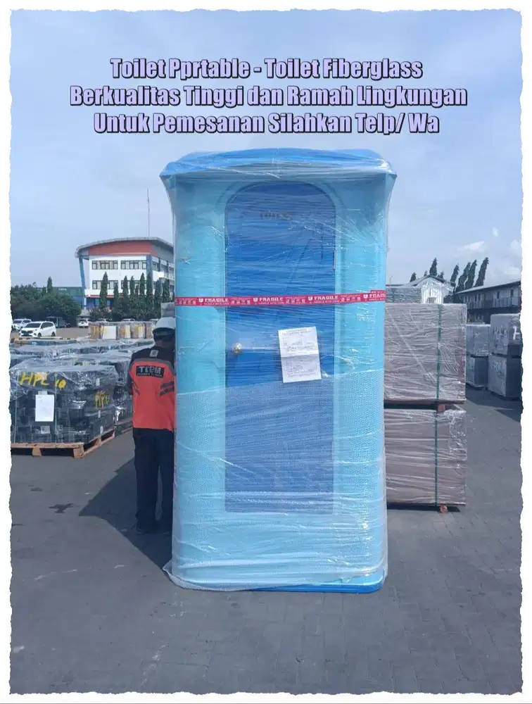 Toilet Fiberglass, Toilet Umum, Toilet Portable, Toilet Premium, Anti