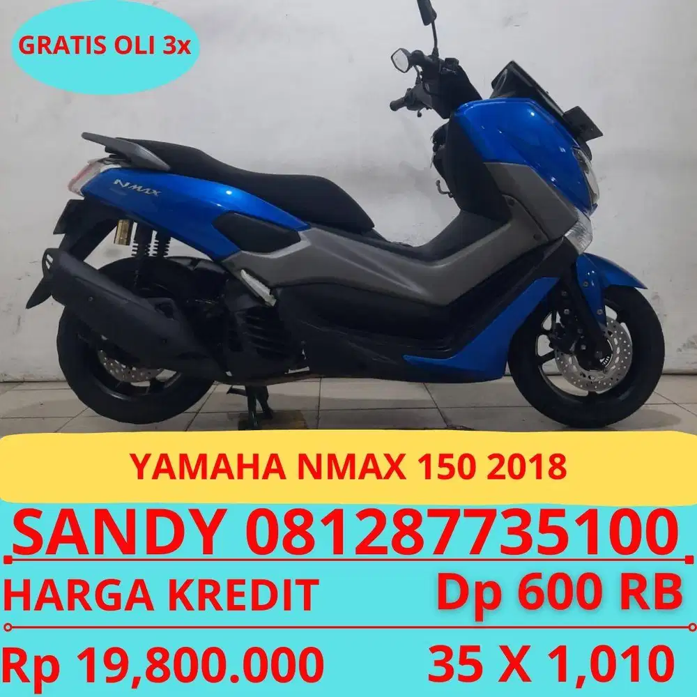 YAMAHA NMAX 150 2018 DP HANYA 600 RIBU GUYSS