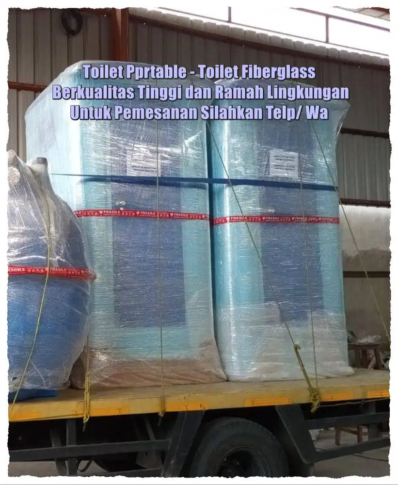 Toilet Umum, Toilet Fiberglass, Toilet  Portable, Anti Penuh dan Siap