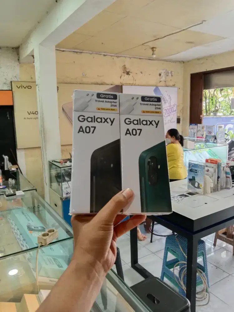 Berminat silahkan WA Samsung Galaxy A07 6/128 Garansi resmi 1thn
