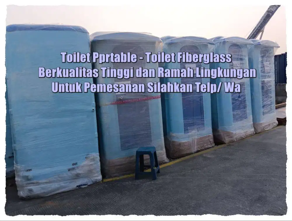 Toilet Portable / Toilet Outdoor/ WC Portable/Toilet Proyek/ Praktis M