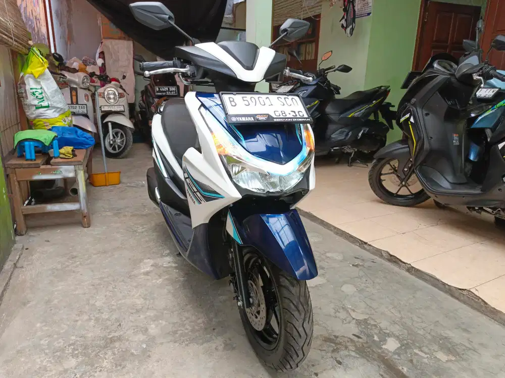 KM 4K YAMAHA FREEGO 125 ECO 2025 BLN 8 BS TT 2024 DI CILEDUG HARGA PAS
