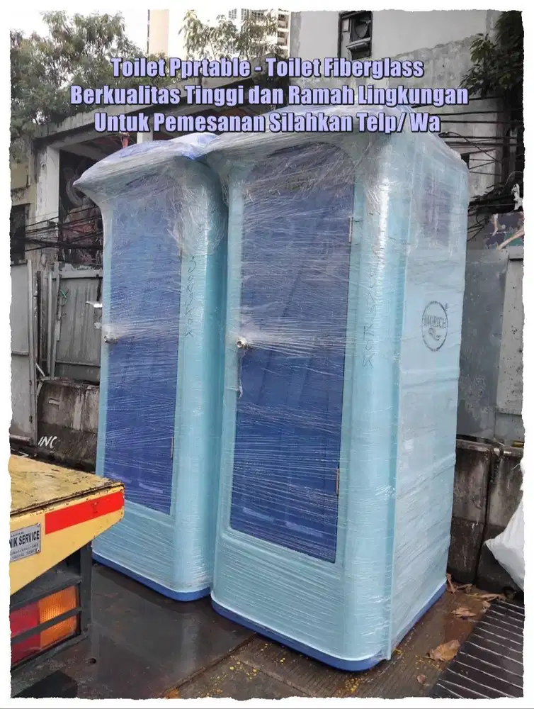 WC Portable, Toilet Modern, Toilet Portable Closet Jongkok/ Duduk Terj