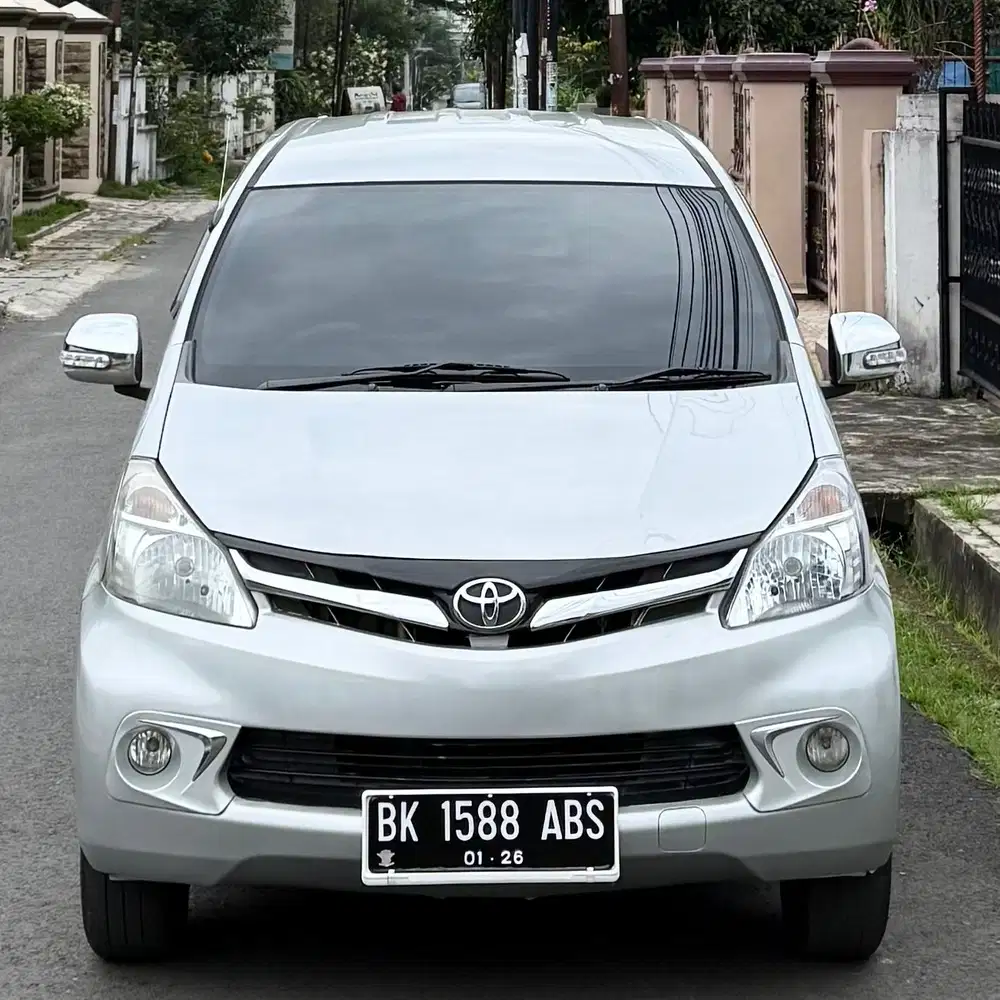 Toyota Avanza G 1.3 Manual 2012 Silver