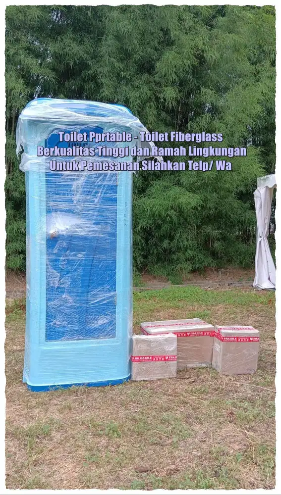 WC Portable, Toilet Modern, Toilet Portable, Closet Jongkok/ Duduk Ter
