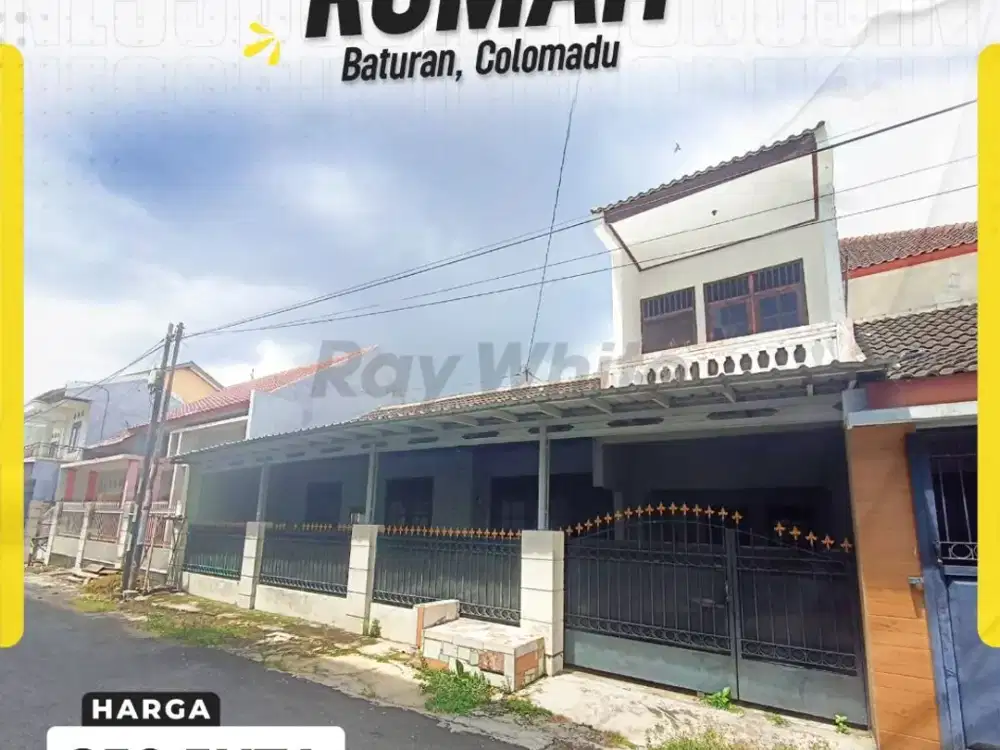 Rumah Siap Huni 3 kamar dijual dekat RS JIH Laweyan Solo, komplek perumahan