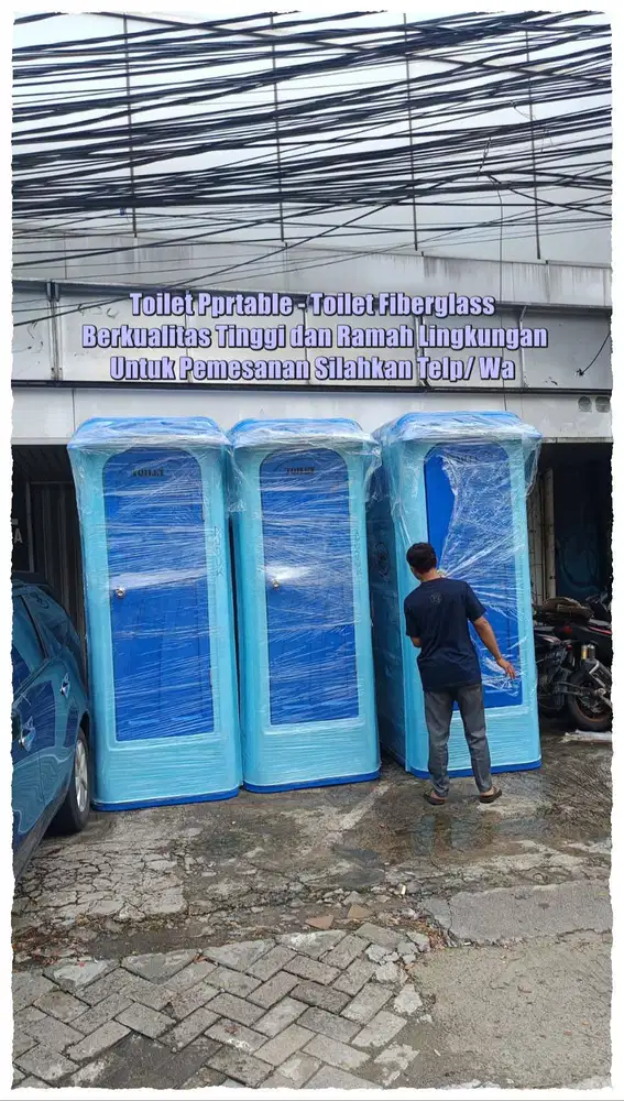 Toilet Proyek,/Toilet Umum /Toilet Outdoor/ Toilet Portable/ Terjangka