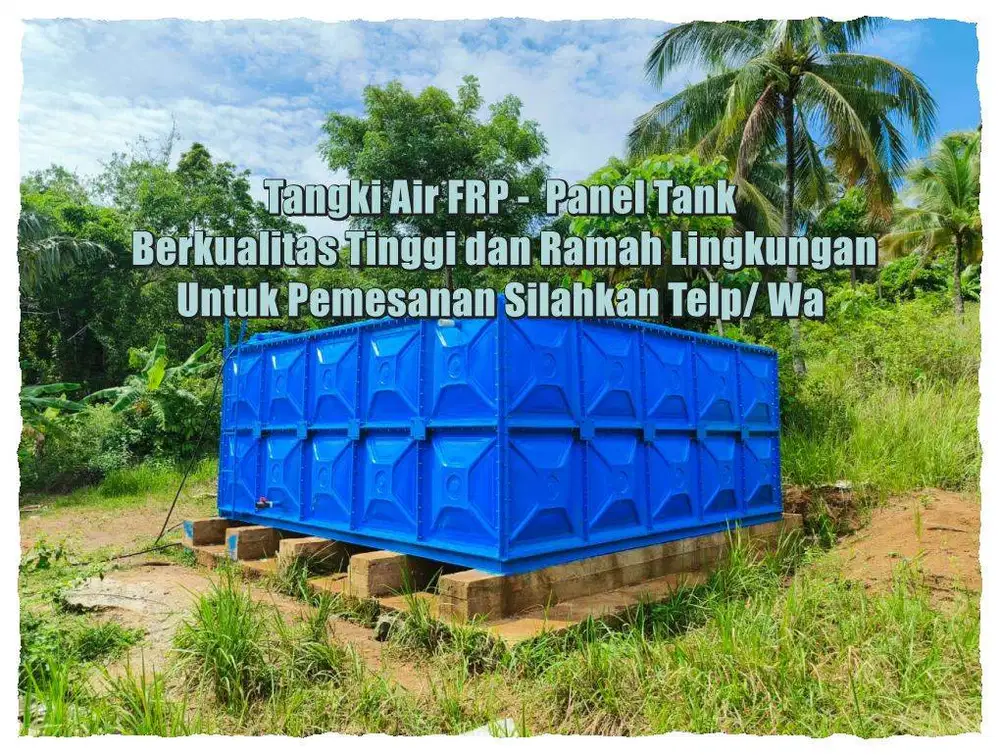 Tangki Air Fiberglass - Roof tank Frp  - Tandon Frp - Tangki Air Kotak