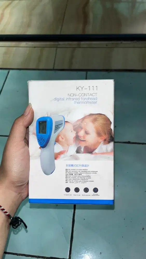 TERMOGUN/TERMOMETER TANPA TUNGGU