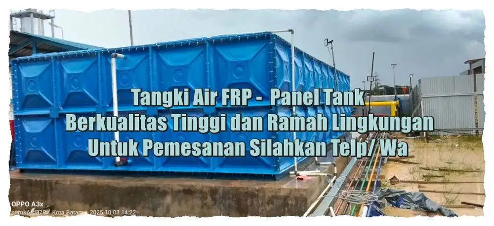 Tangki Air Fiberglass - Roof tank Frp  - Tandon Frp - Tangki Air Kotak