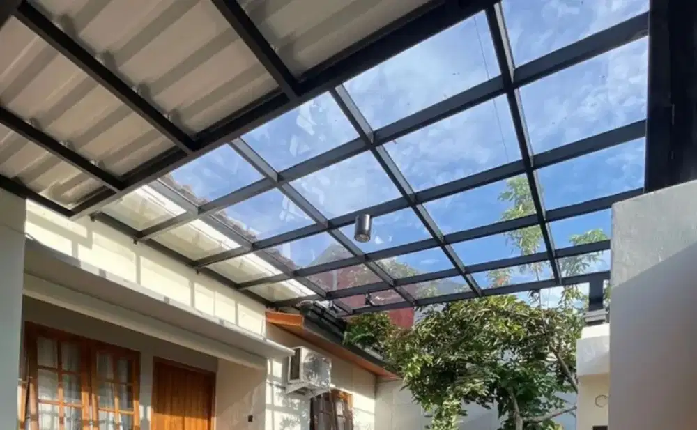 Kanopi atap alderon rs