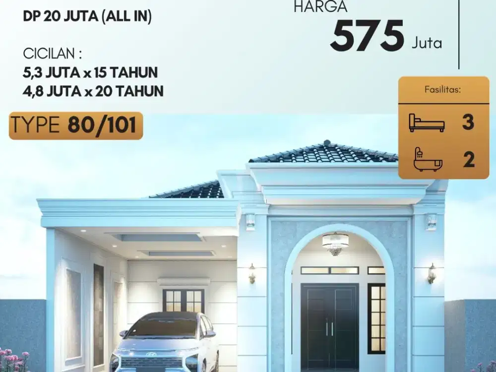 Perumahan STRATEGIS dan MEWAH NEW ARASH RESIDENCE DEKAT UNILA RAJABASA - BANDAR LAMPUNG