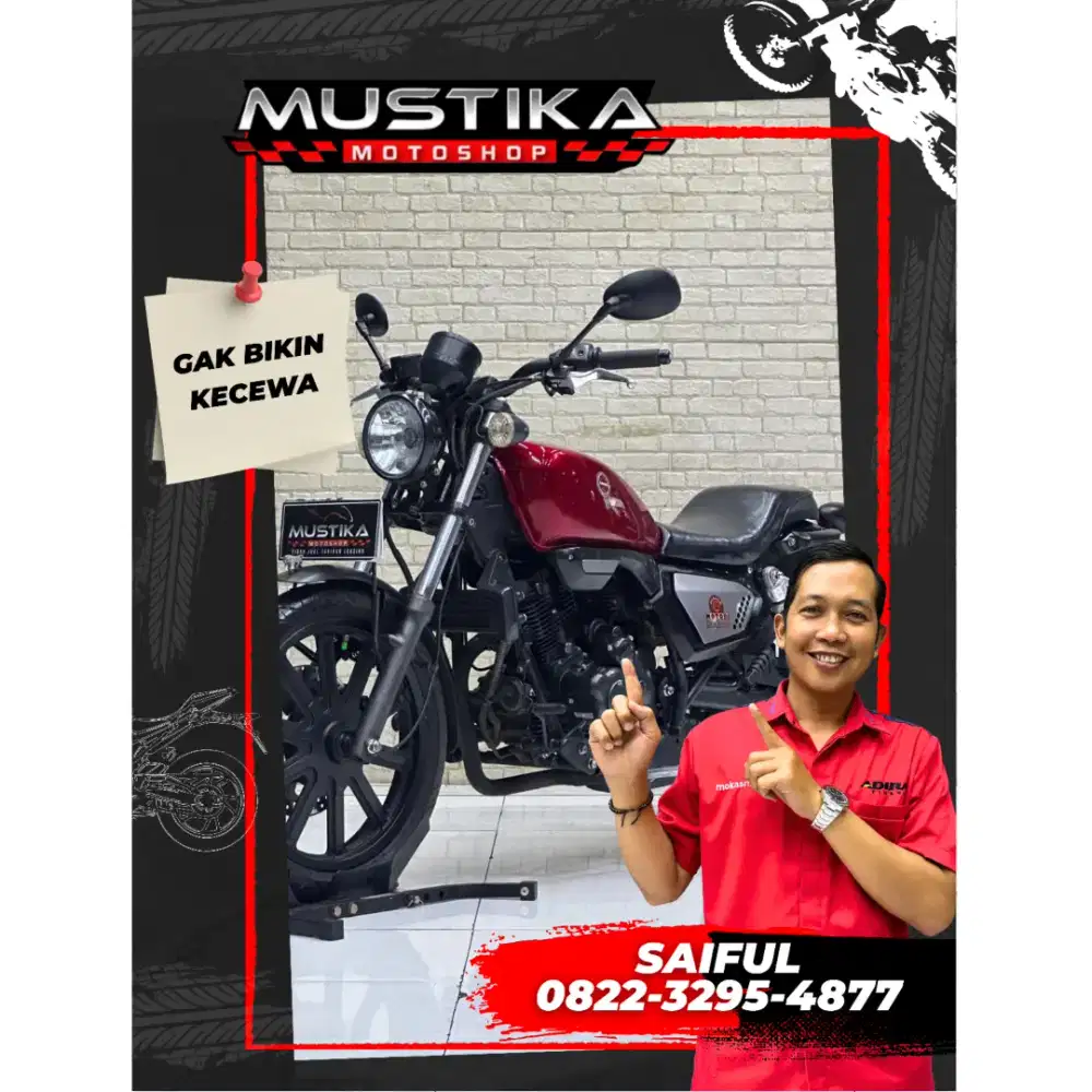 Perfect Condition!!Beneli Motobi 200 Evo 2019 N Asli Mulus-Mustika
