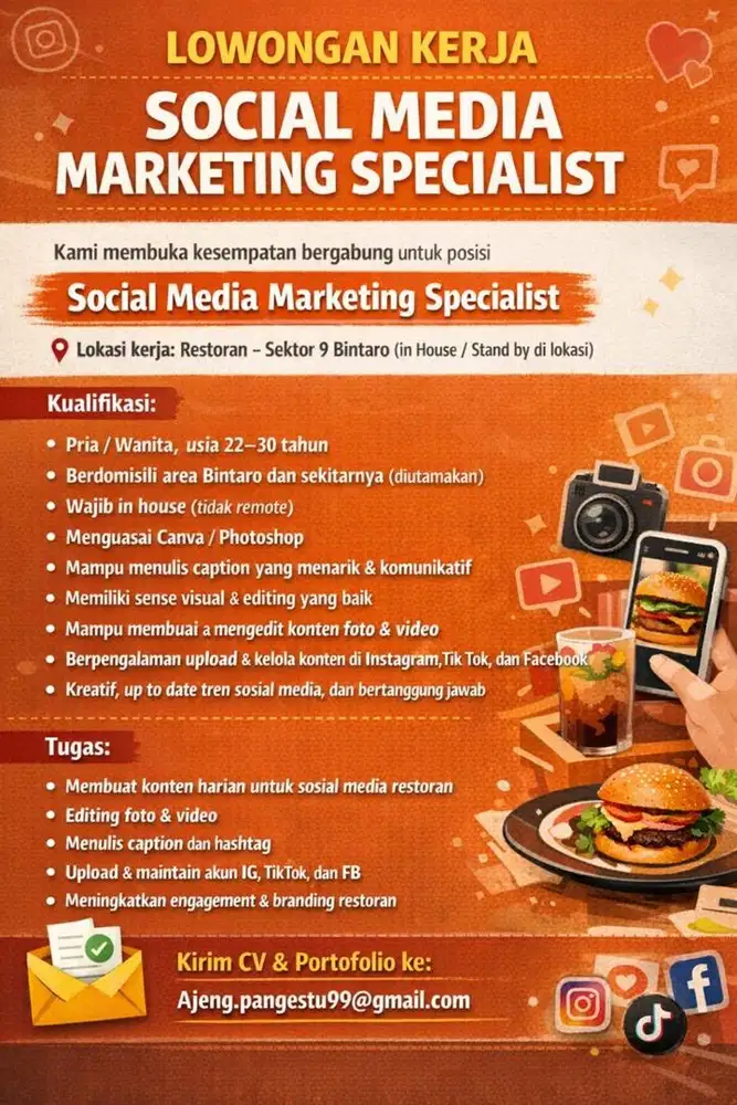 Social Media Marketing Spesialist