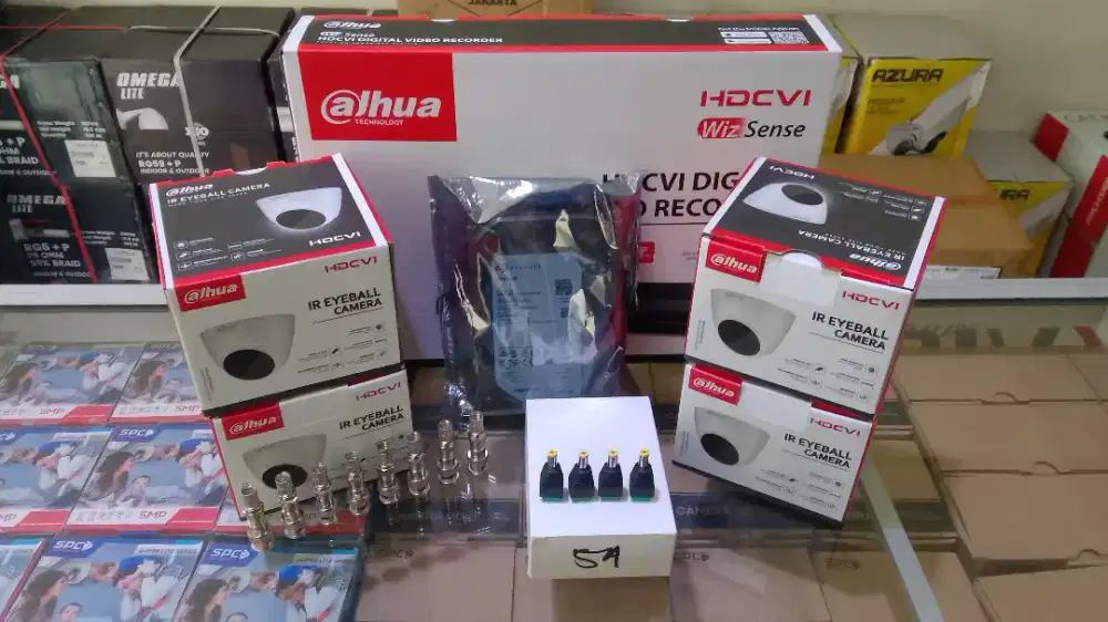PROMO AKHIR TAHUN, PAKET CCTV 3 Kamera indoor/outdoor