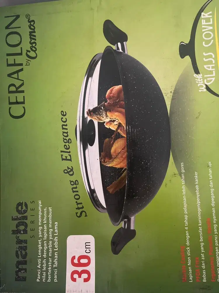 Wajan masak Ceraflon merk cosmos anti lengket