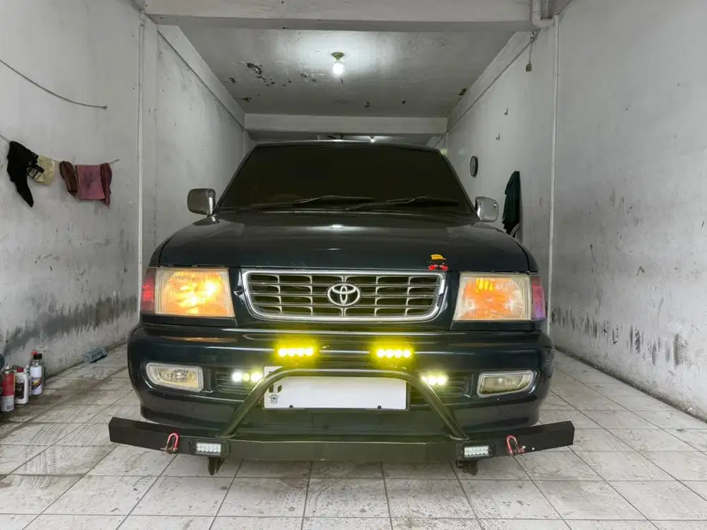 Toyota Kijang Kapsul 1.8 LSX Bensin Manual 2000 Biru Lampu Miniprojie