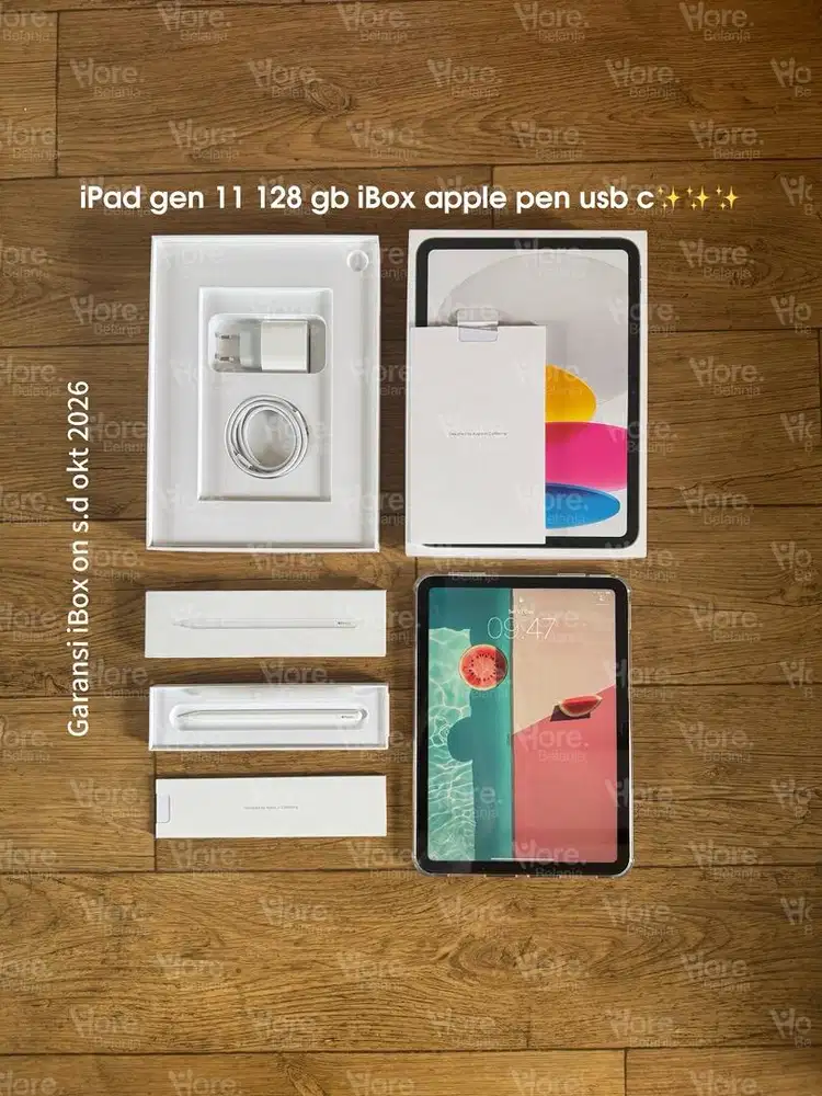 iPad gen 11 (A16) 128 gb iBox dan apple pencil