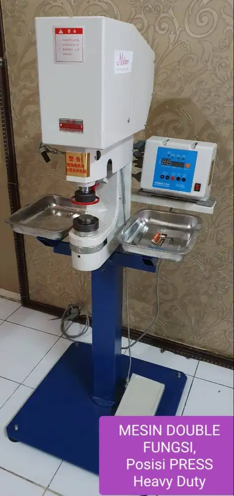 heavy duty mesin PLONG + PRESS AILET EYELET smokering smok ring gorden