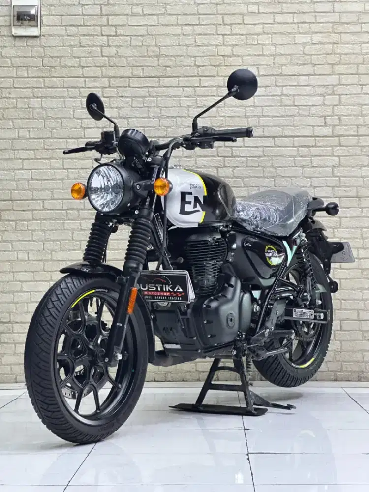 Retro Abizz‼️Royal Enfield Hunter 350 ABS 2023 LIKENEW - Dava Mustika