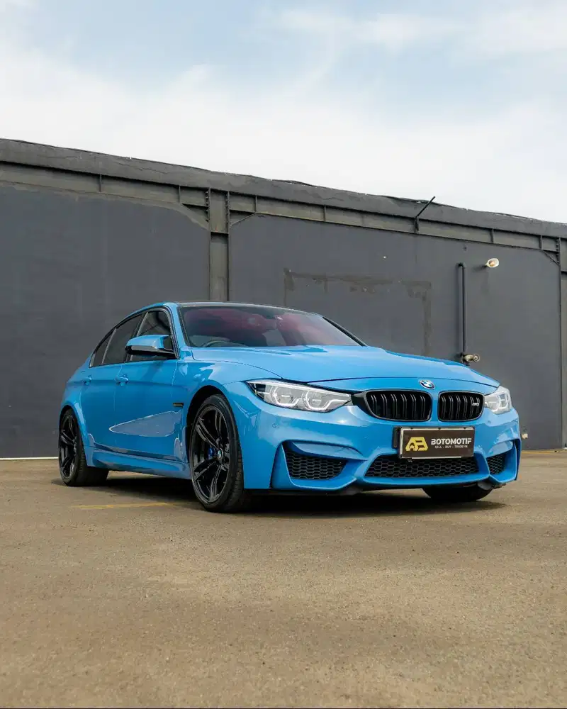 BMW M3 F80 LCI 2018 Blue