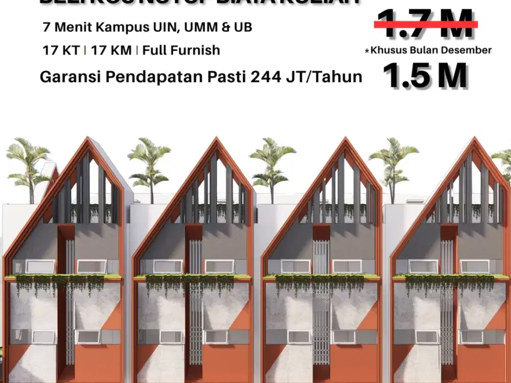 kost exclusive di landung sari malang