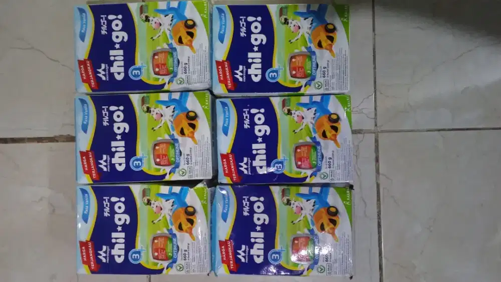 Susu Chil-Go Rasa Vanila 660g