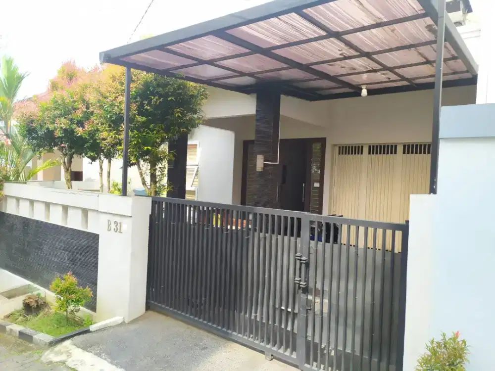 Murah dijual rumah siap huni one gate sistem telagabodas dekat akpol