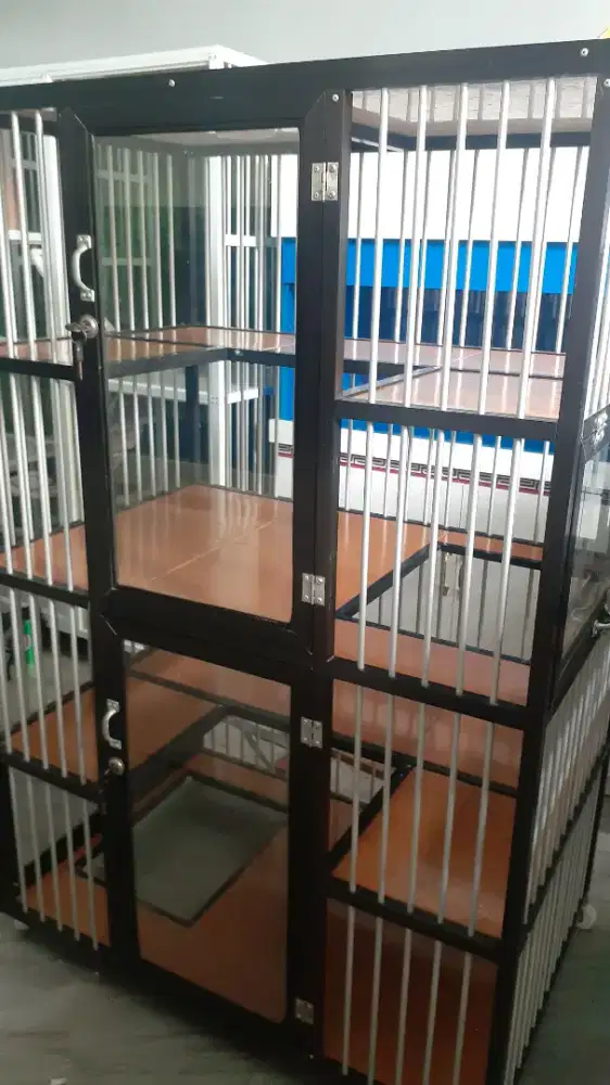 Kandang kucing  pintu