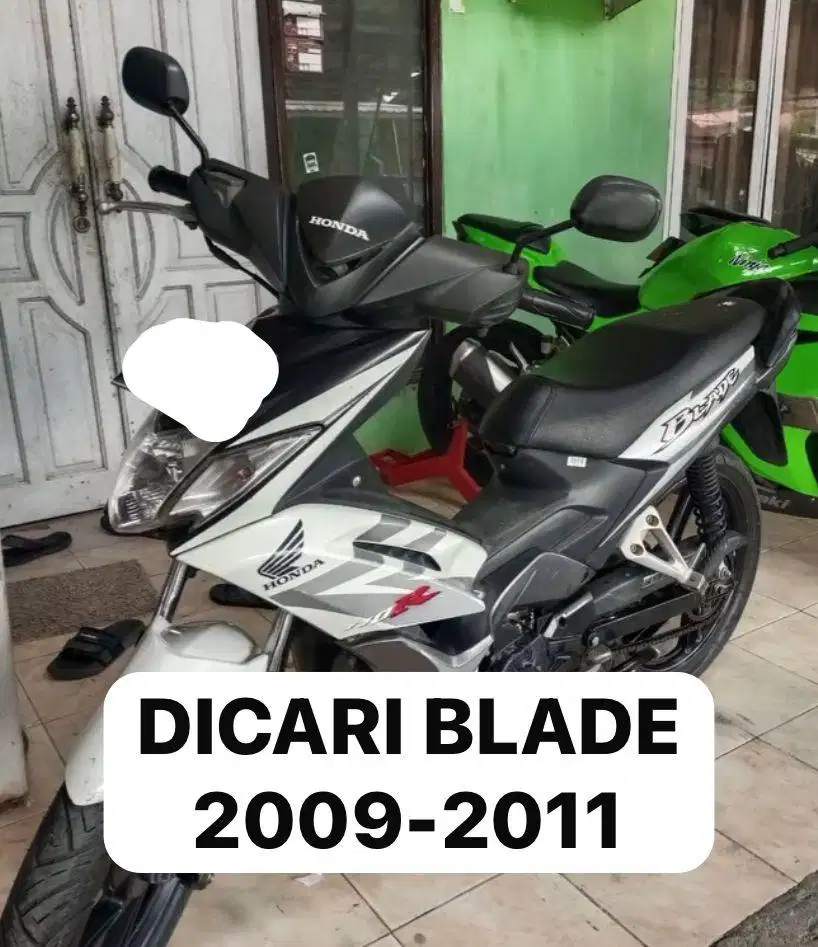 DI CARI HONDA BLADE RAMPING 2009 KE ATAS BLADE 2011