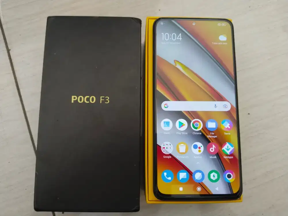 Poco f3 8/256 hitam