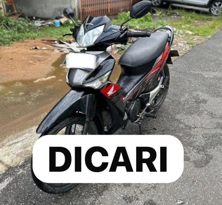 Di Cari Supra X 125 Double Disk DD Tahun 2008 Ke Atas Supra X 2010