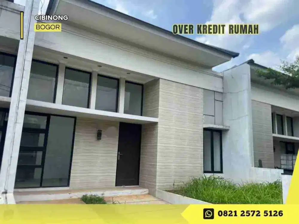 Jual Rumah Over Kredit LT98 dkt Stasiun 169JT di Jagorawi Golf Estate Bogor
