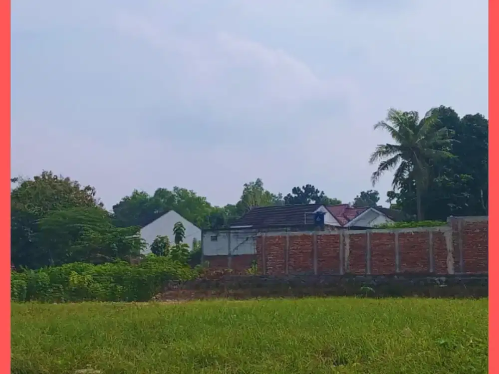 Tanah SHM Pekarangan Area Gamping Siap Balik Nama