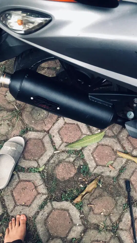 knalpot motor fino 125