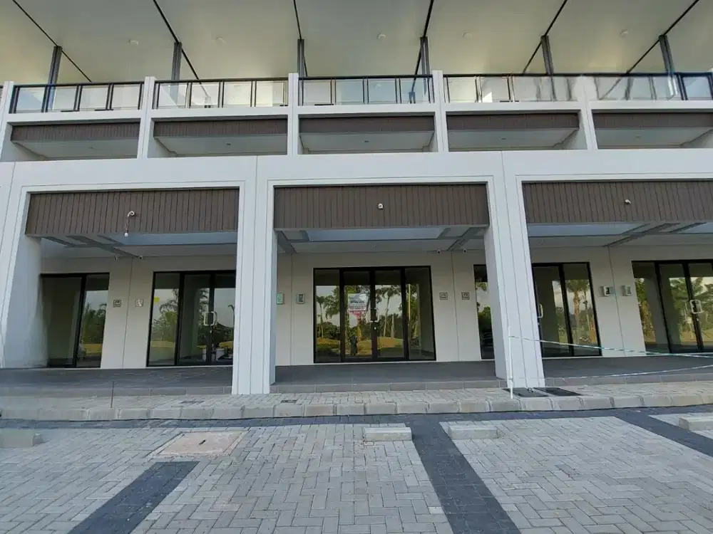 Disewakan Ruko Sorrento Gading Serpong Hadap Jalan View Danau