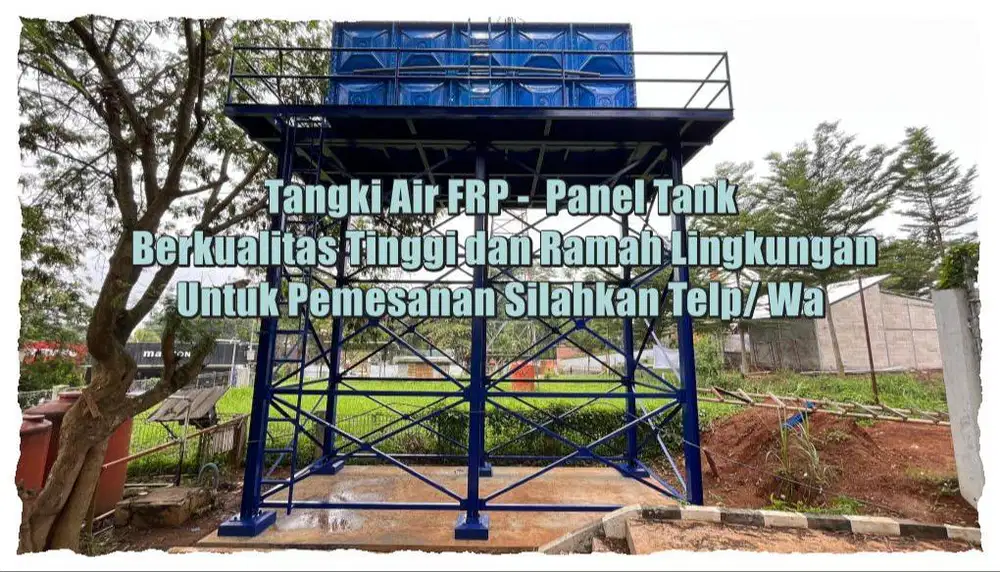 TANGKI PANEL FRP - PANEL FRP - PANEL TANK - GROUND TANK - TANGKI PANEL