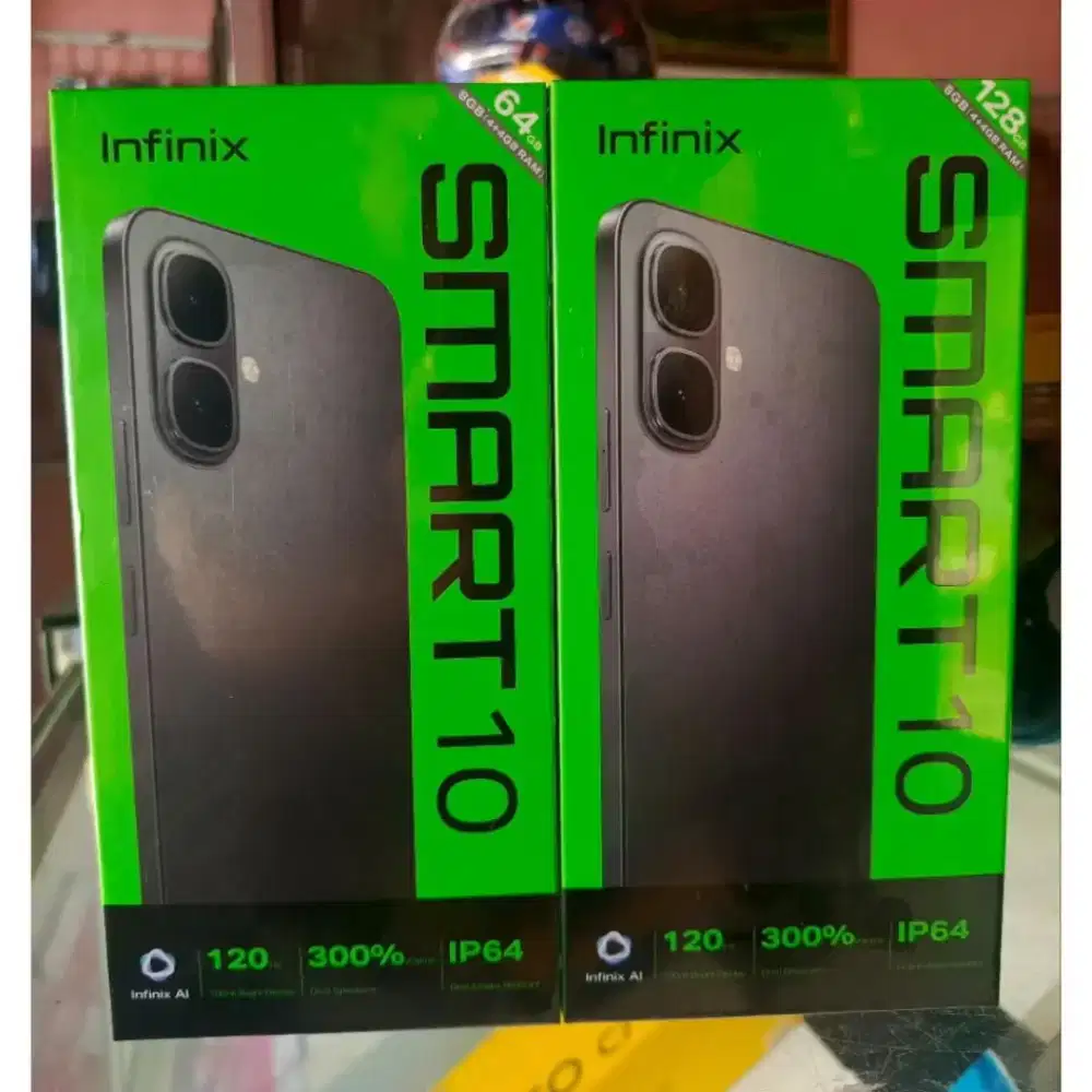 Promo INFINIX SMART 10 4/128 GB NEW SEGEL