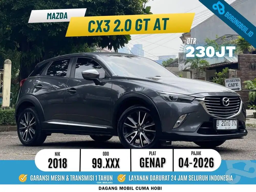 Mazda CX3 2.0 GT AT 2018 Abu Abu