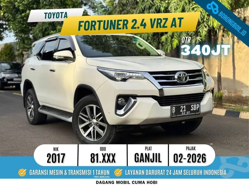 Fortuner vrz 2.4 2017 AT