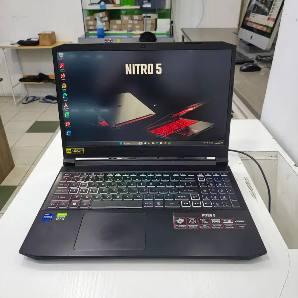 Acer Gaming Nitro 15 core i9 - 11900H RAM 32GB SSD 2TB RTX 3060 6GB