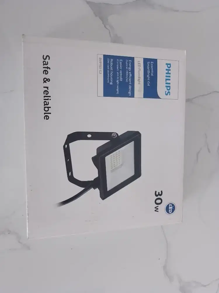 [LIKE NEW] Lampu LED Floodlight Philips BVP150 G2 30W 6500K Cool White