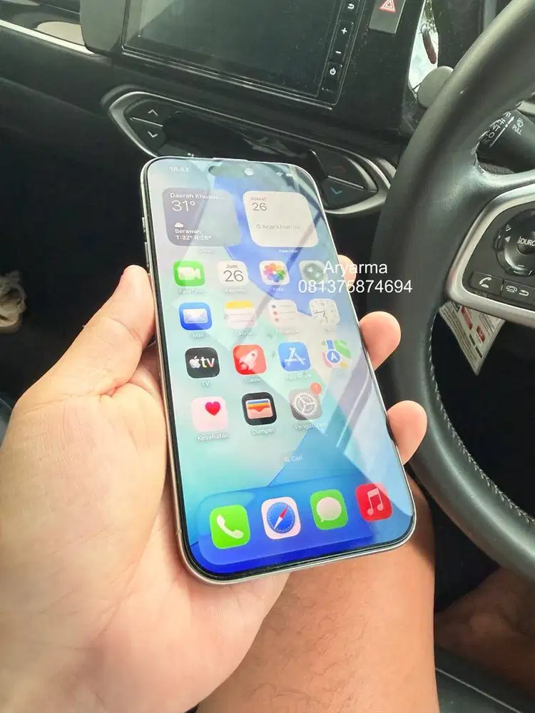 iPhone 16 Pro Max 256 Masih Garansi Resmi ibox