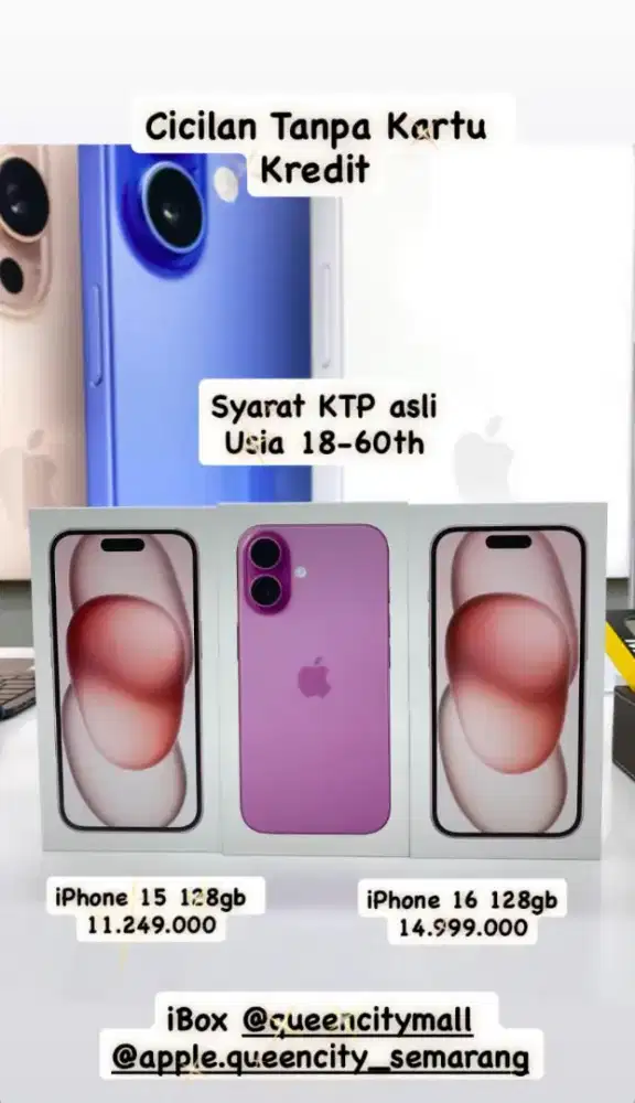 IPHONE 15 CICILAN 0% TANPA KARTU KREDIT