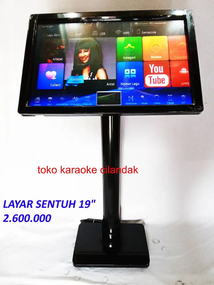 player karaoke android ok500 2tb 5.9jt per pcs player ok500 built in y