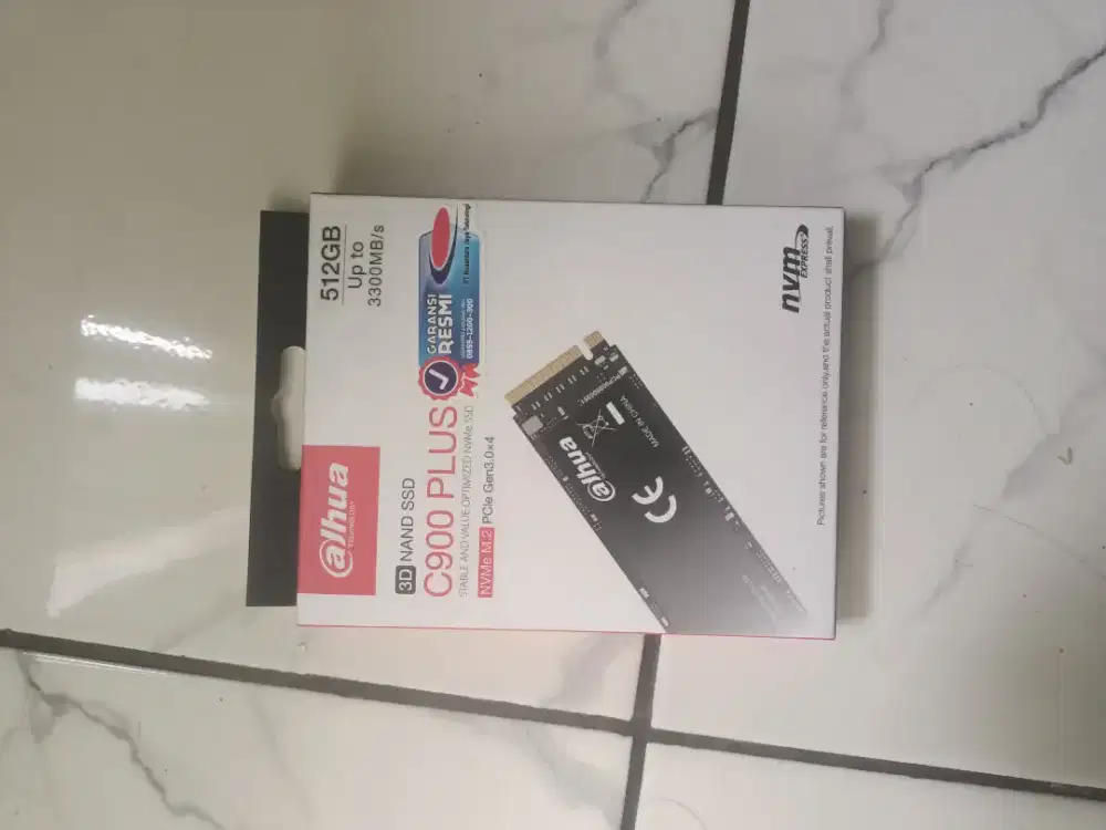 SSD NVMe M.2 Dahua C900 Plus 512GB - Health 97% Fullset (Low Hours)