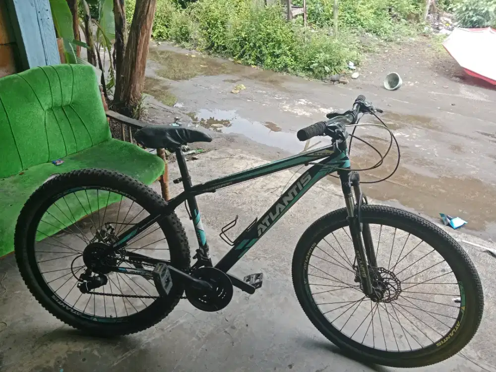 Sepeda merk atlantis msh ok pnya boss ok