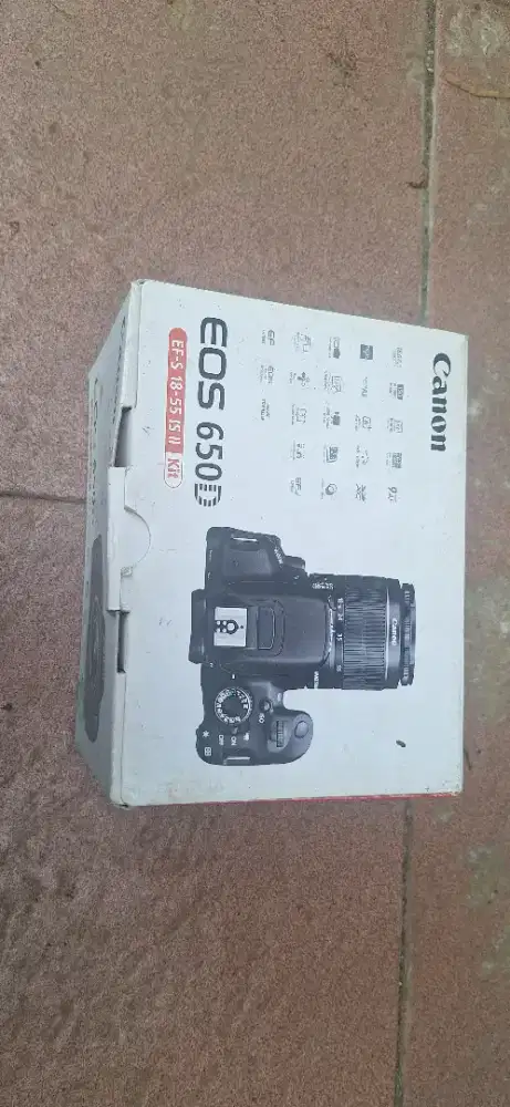 Kardus full set Canon Eos 650D