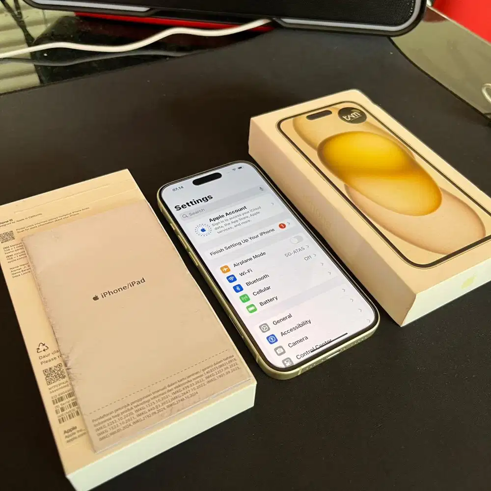 iPhone 15 128GB ex iBox BH 100% CC 5